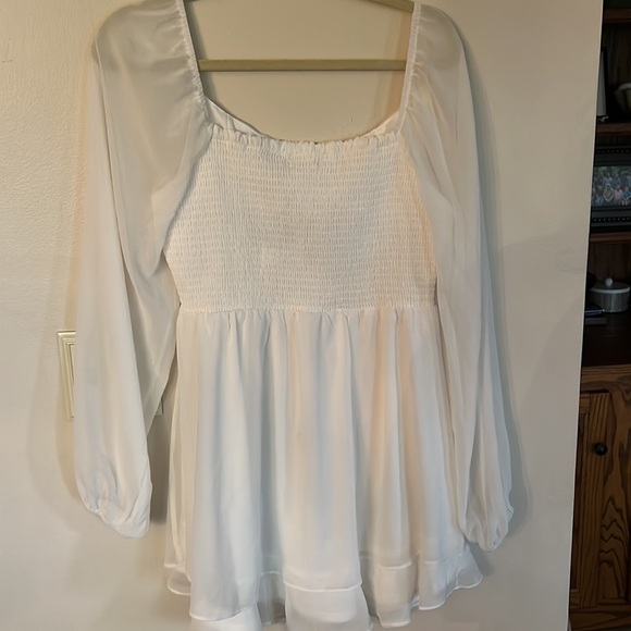 NWT Altar’d State Dress, White, L - Picture 2 of 3